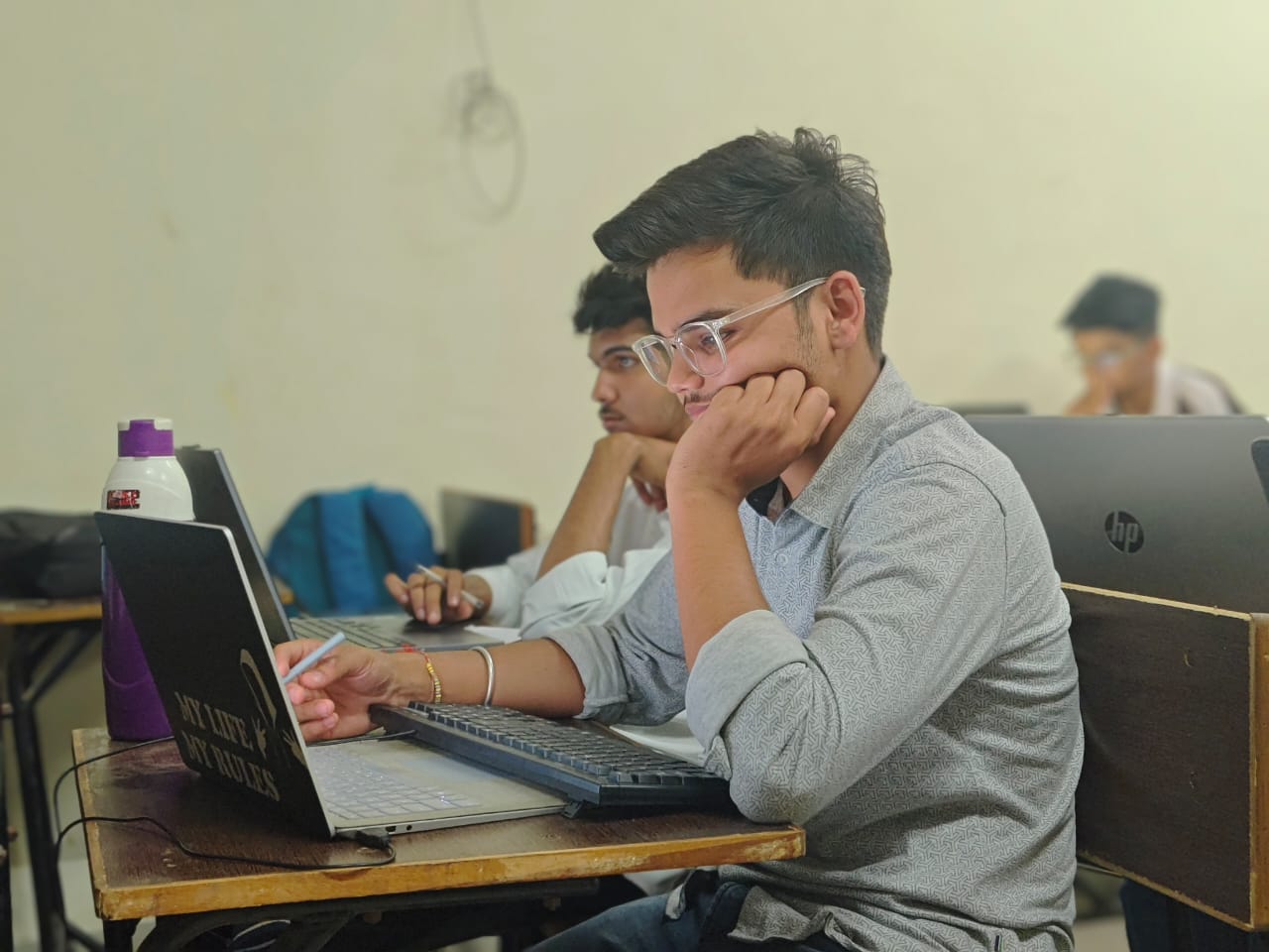 Members collaborating